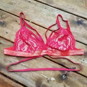 Meowzing Intimates red Mariel bralette